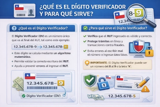 Verificar RUT Chile con Nuestro Verificador y Validador de RUT Online 3 ¿Qué es el Dígito Verificador y Para Qué Sirve?